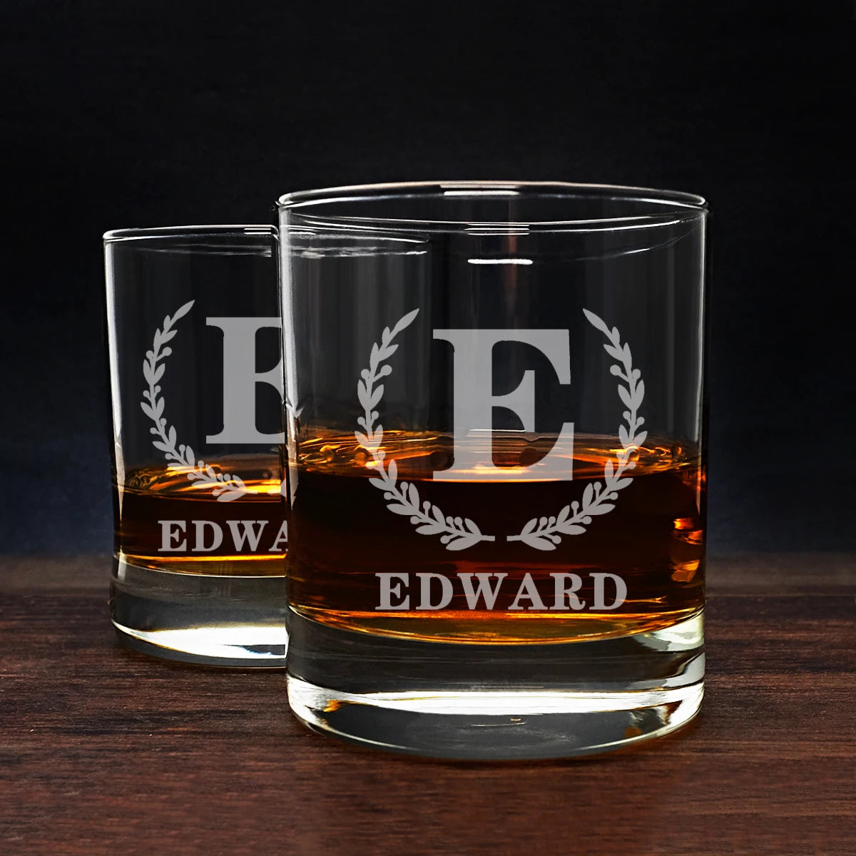 Custom Whiskey Rocks Glass