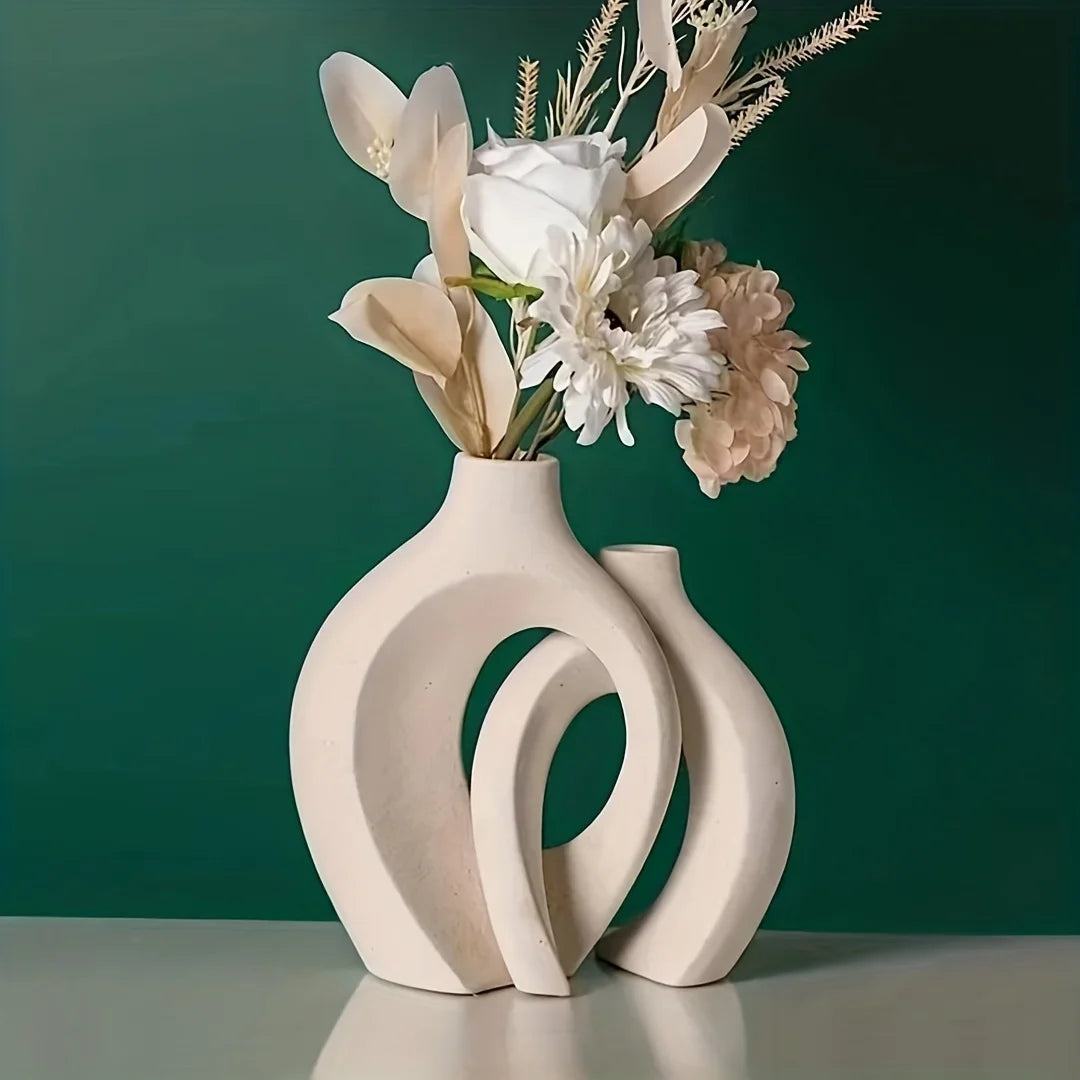 Hollow Nordic Ceramic Vase