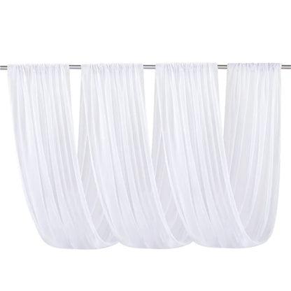 Pearl Chiffon Veil Curtain