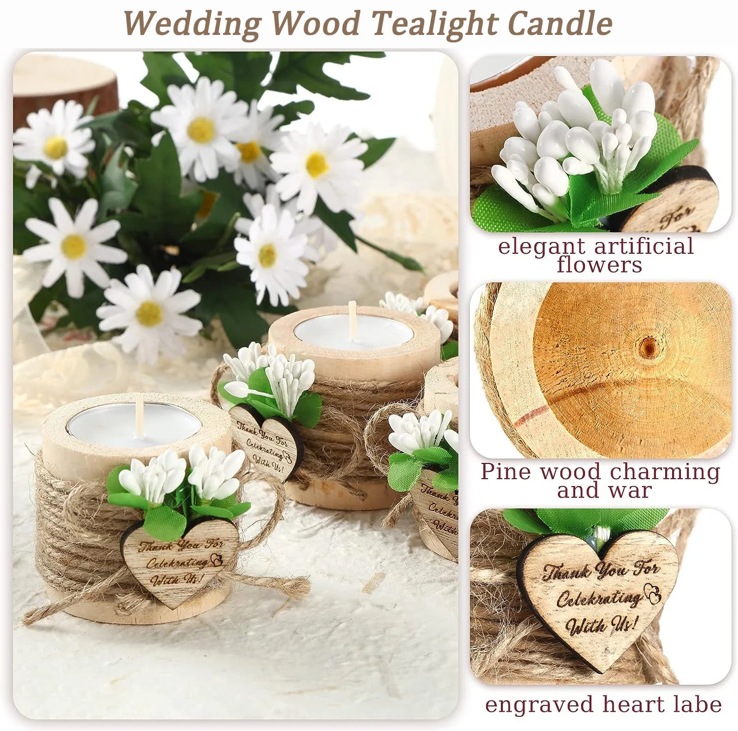 Guest Gift Candle for Wedding